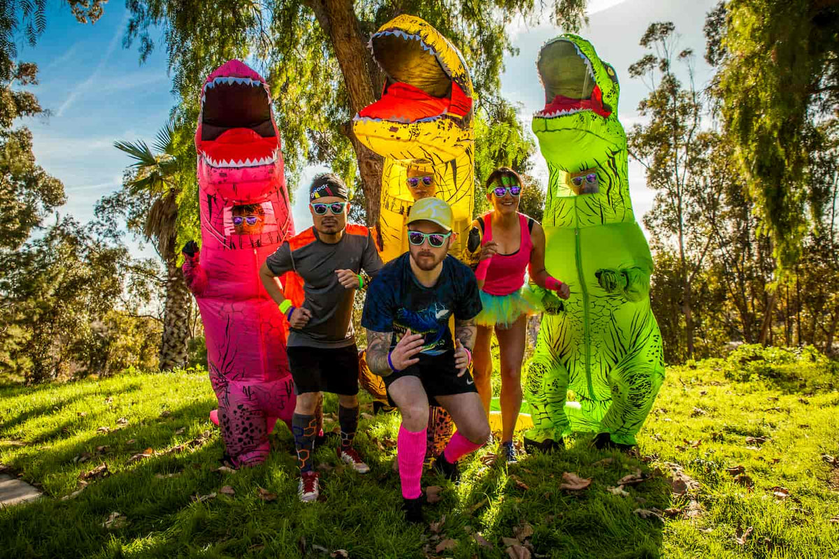 Electric Dinotopia Carnival | A Story About Teal Sunglasses