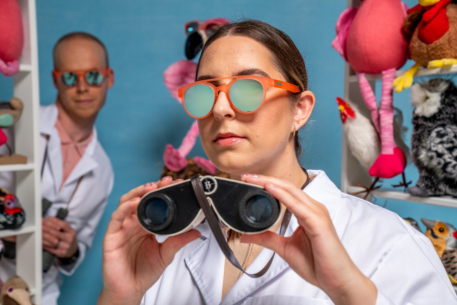 stay fly Ornithologists origin story polarized running sunglasses