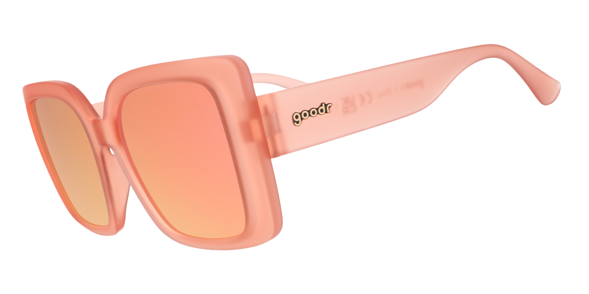 Oversized Pink Square Sunglasses | Feral Hula Hooper | goodr