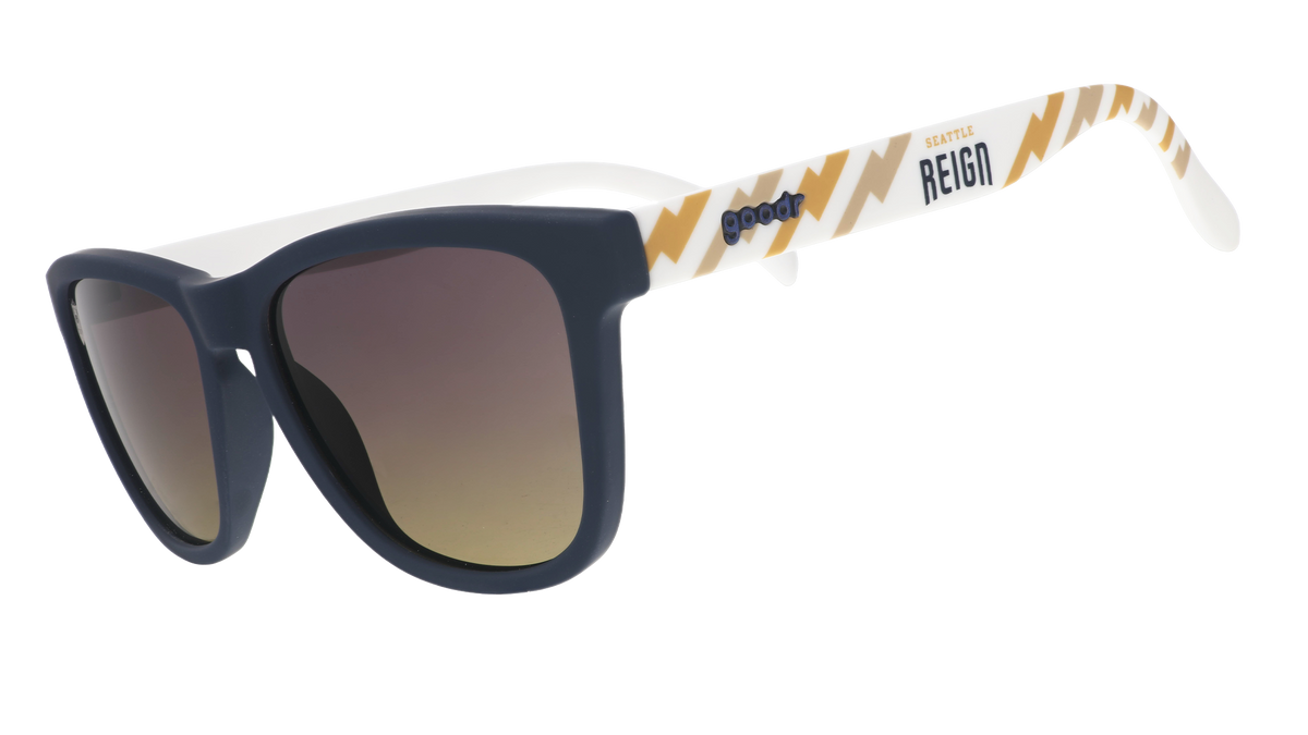 Seattle Reign FC Sunglasses | Fortune Favors The Bold | goodr