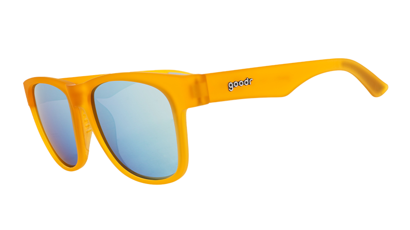 Buy Fashion Trends Square Light Orange Fancy Model Fiber & Shield Sunglasses  For Men at Amazon.in