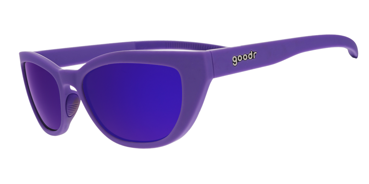 Purple Cat-Eye Sunglasses | Panther's Power Hour | goodr — goodr