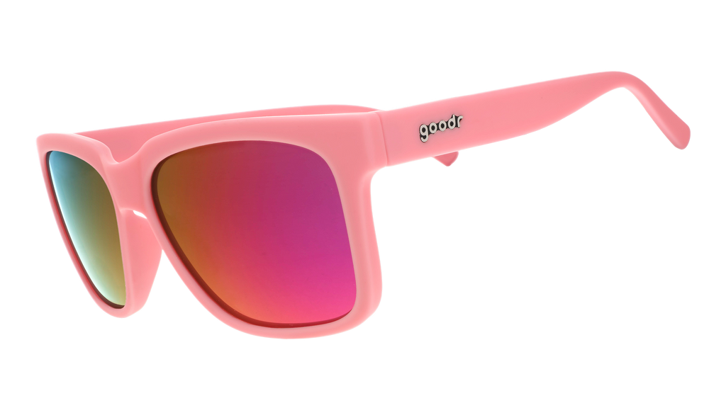 ? Goodr FLOATING Pink Sunglasses ? Pool Noodle Battle Hero | goodr — goodr sunglasses main image 3