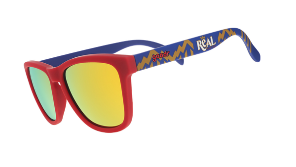 Real Salt Lake Sunglasses | Claret & Cobalt | goodr — goodr sunglasses