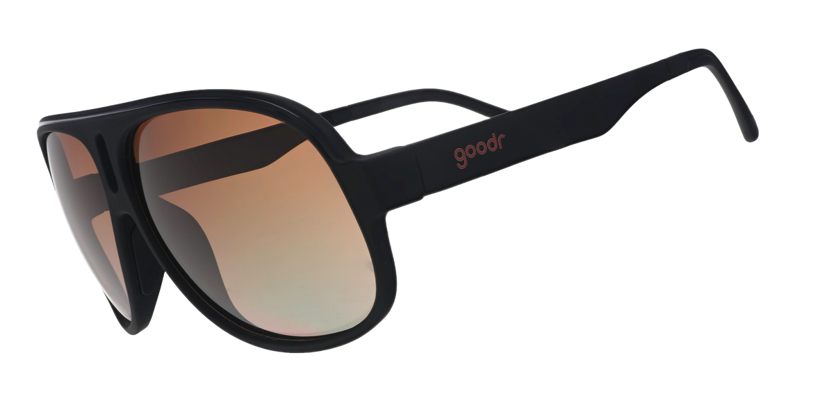 Stylish Black Aviators | Recently Reincarnated | goodr — goodr 