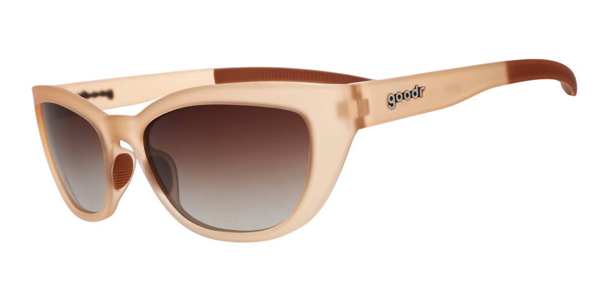 【綺麗•即戦力】good Fellows‼️ Brown Cat-Eye Sunglasses | Sand in Every Crevice | goodr — goodr