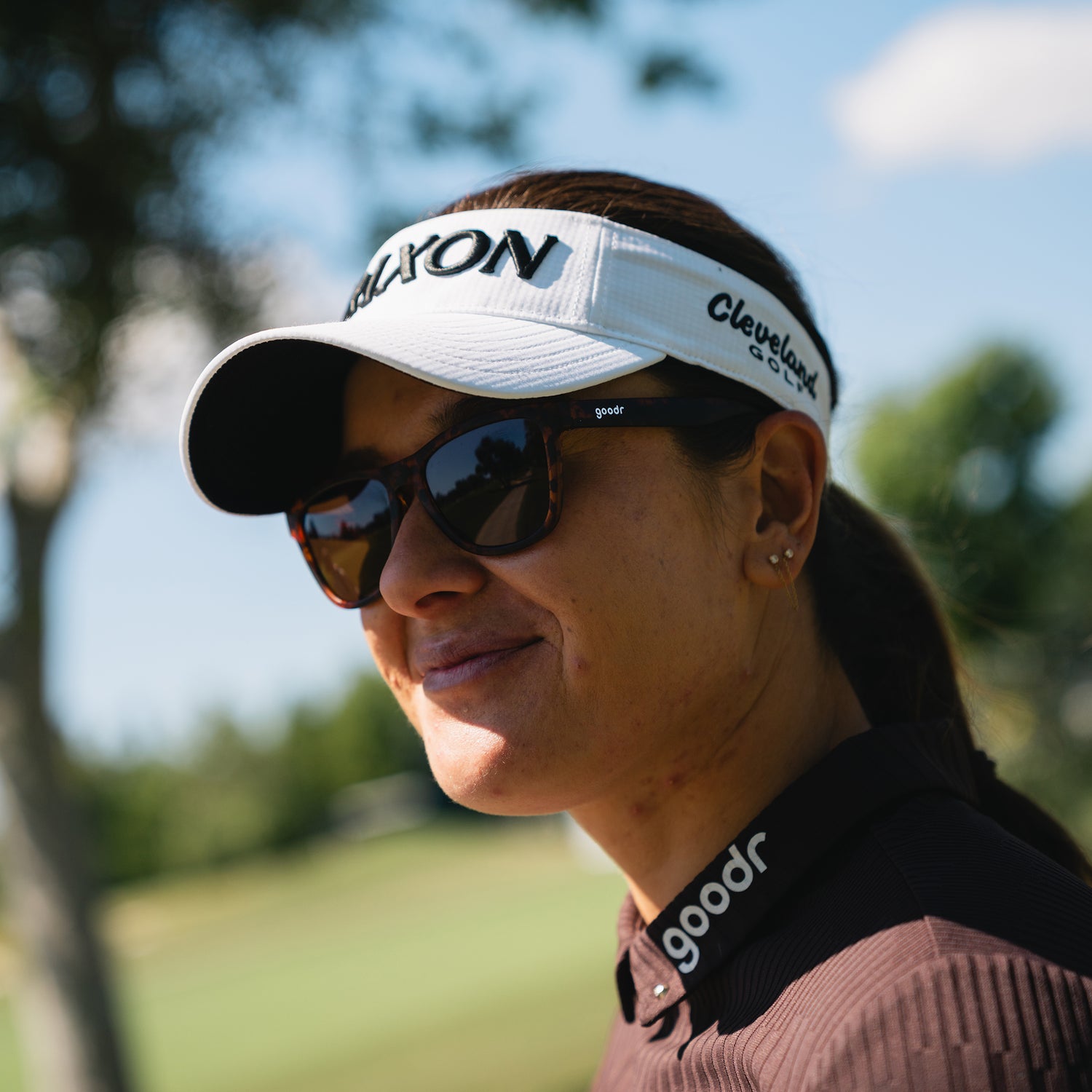 Hannah Green wearing goodr sunglasses