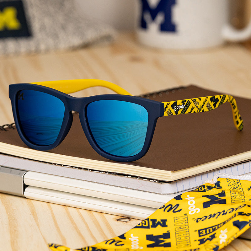 Michigan Wolverines Sunglasses GOOOO BLUUUE!!!!! goodr — goodr