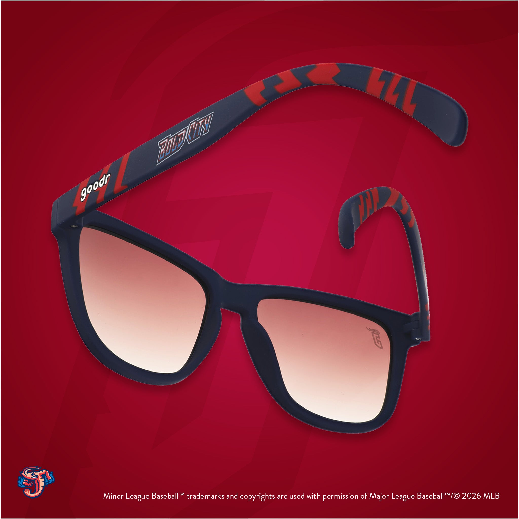 Jacksonville Jumbo Shrimp™ Sunglasses | Jumbo Shrimp Jam | goodr