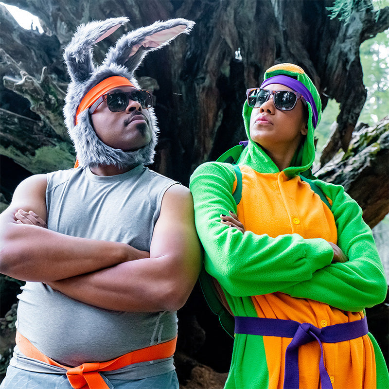 Ninja Kick the Damn Rabbit-BFGs-RUN goodr-2-goodr sunglasses