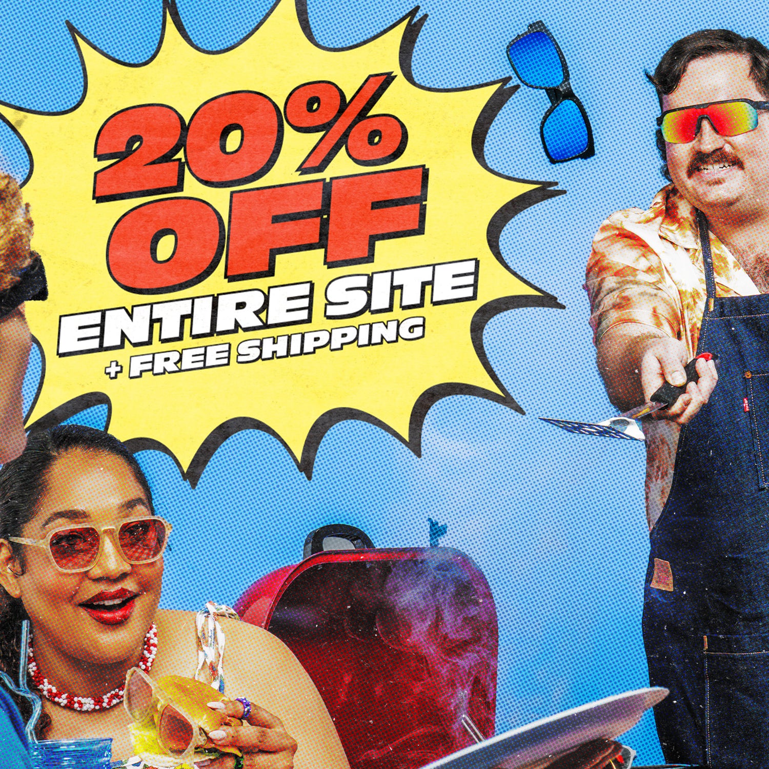 20% off everything + Free Shipping