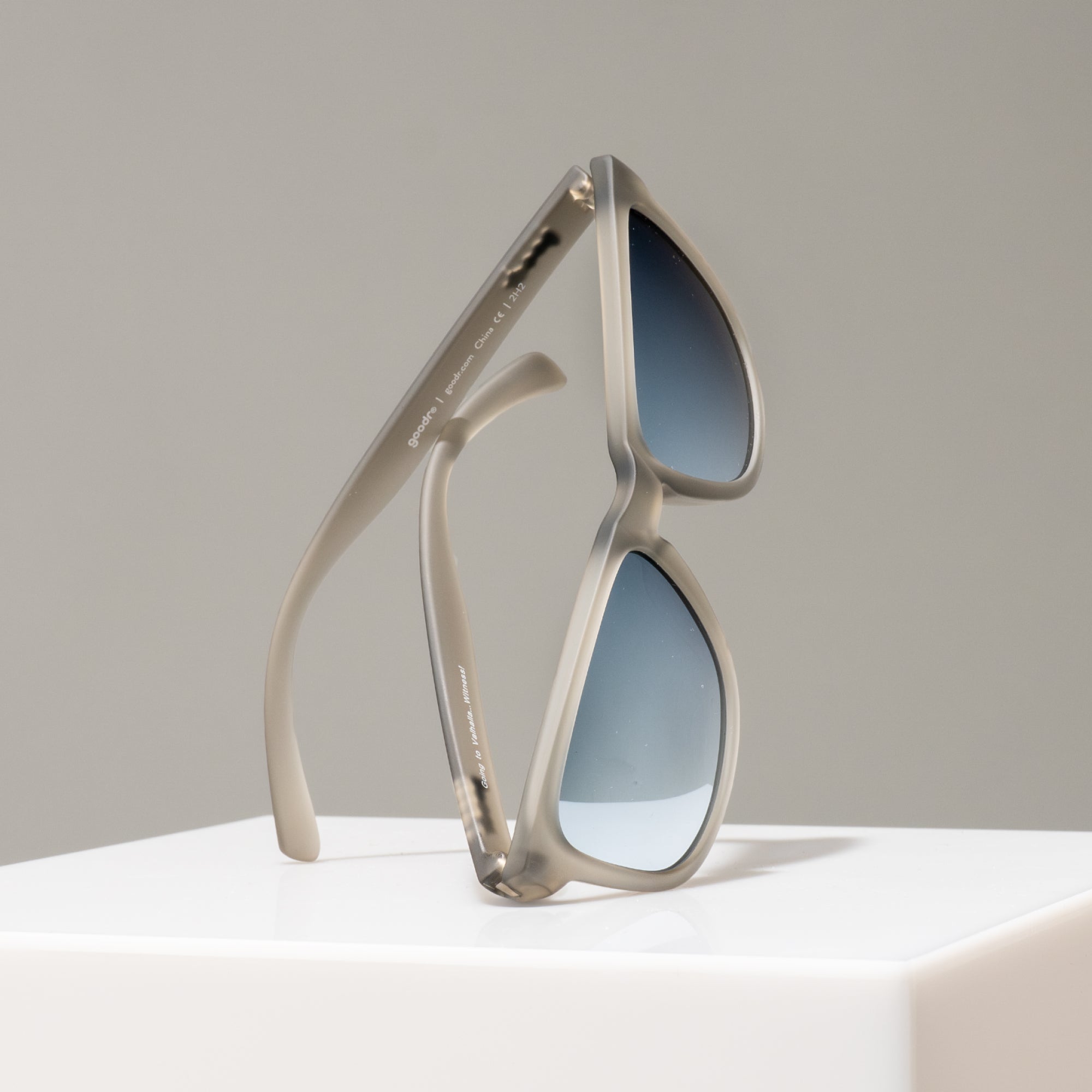 Gray & Chrome Sunglasses - Valhalla | goodr sunglasses