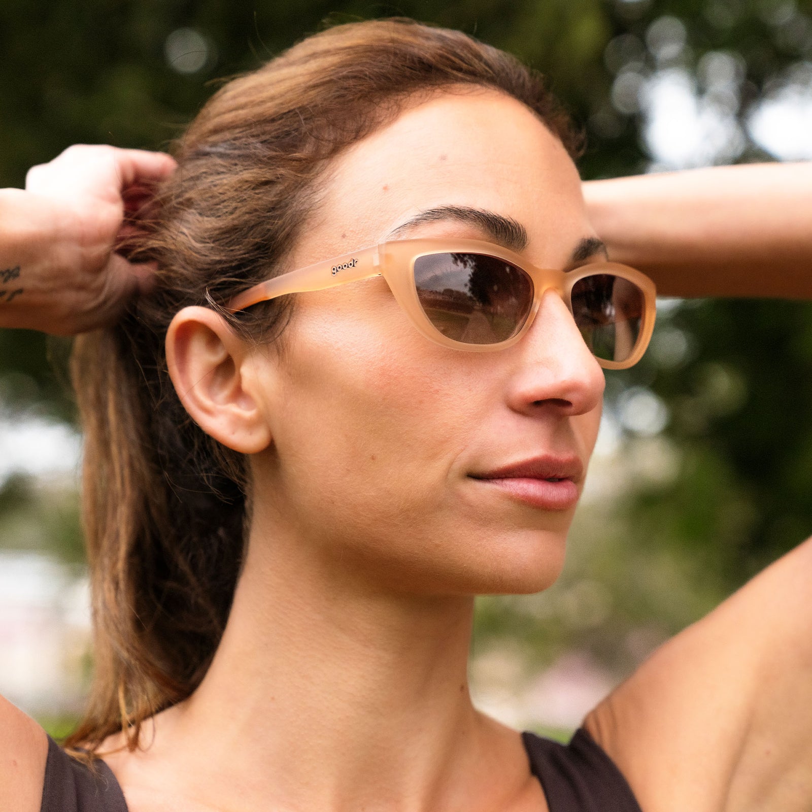 cat eye goggles Goodr Sunglasses - Cheetah G
